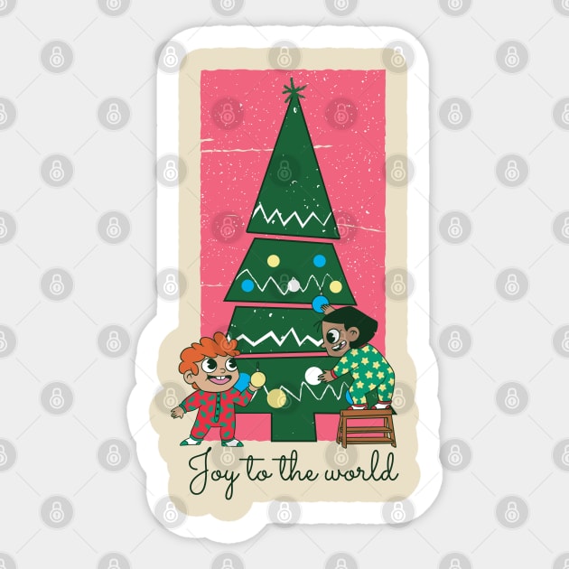 Christmas Kids Sticker by Safdesignx